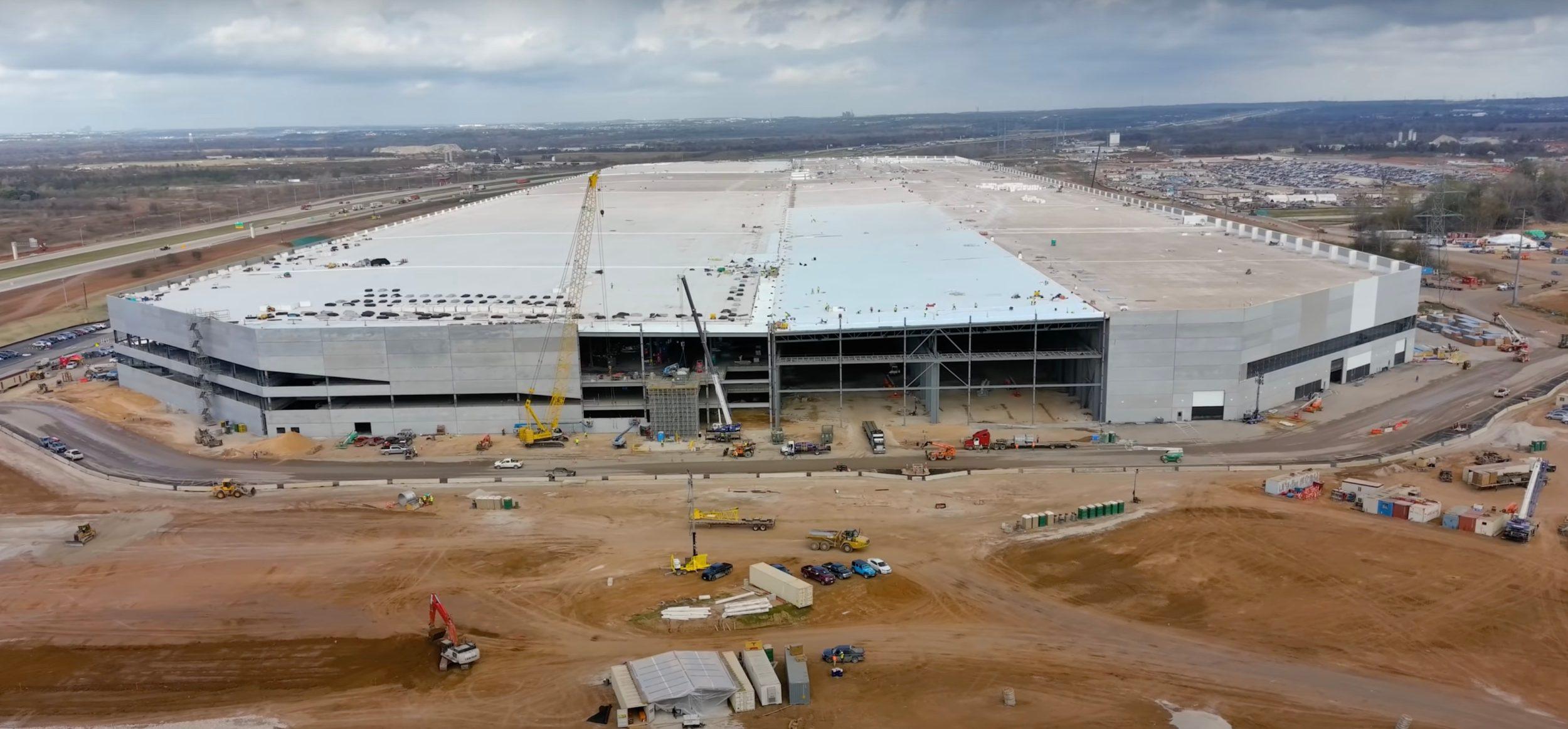 Tesla-Gigafactory-Texas-december-2021-drone-shot