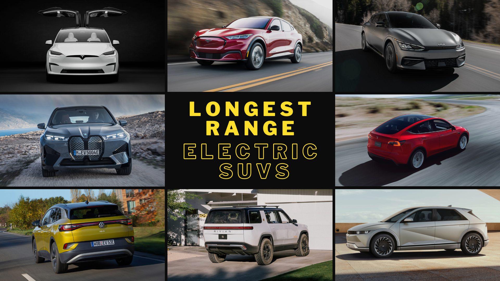 Longest range Electric SUVs